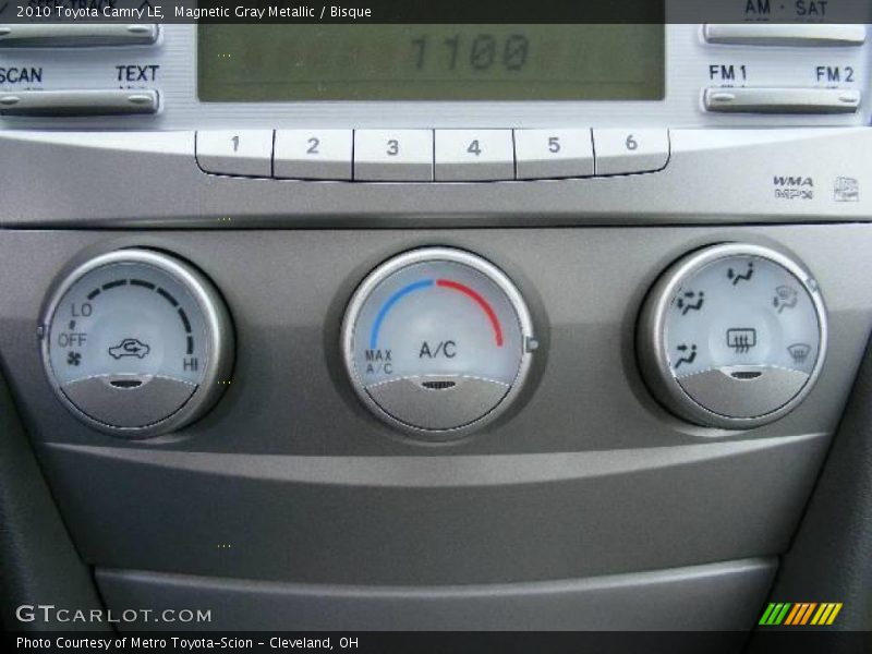 Magnetic Gray Metallic / Bisque 2010 Toyota Camry LE