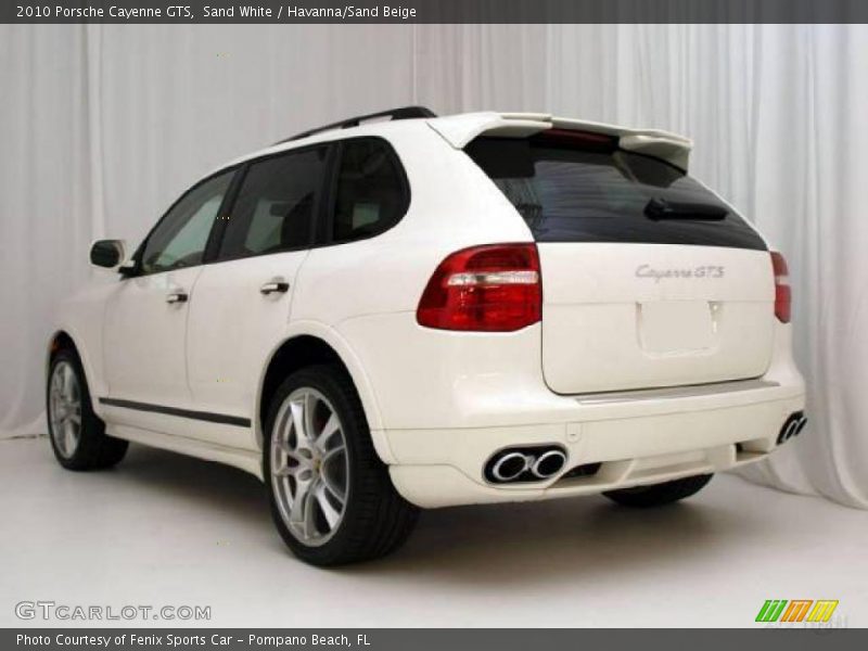 Sand White / Havanna/Sand Beige 2010 Porsche Cayenne GTS
