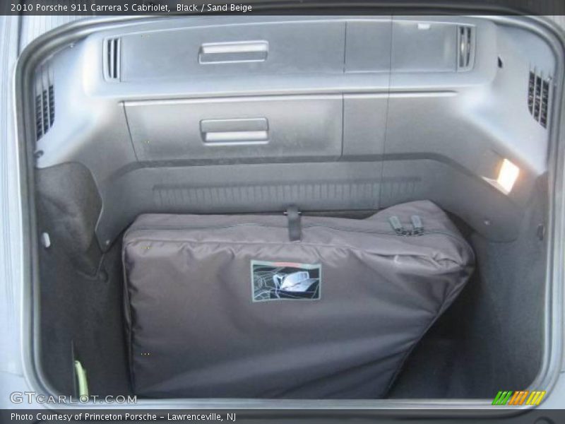 Black / Sand Beige 2010 Porsche 911 Carrera S Cabriolet