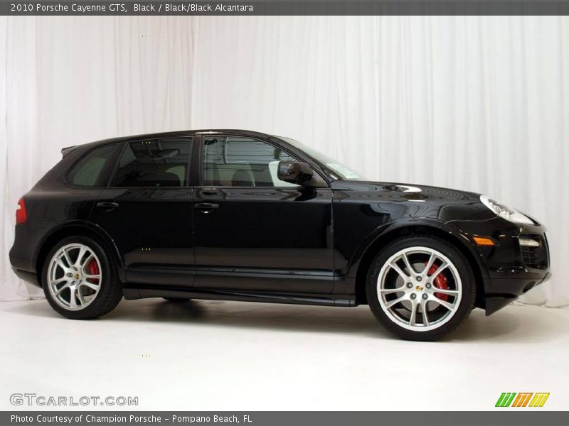 Black / Black/Black Alcantara 2010 Porsche Cayenne GTS