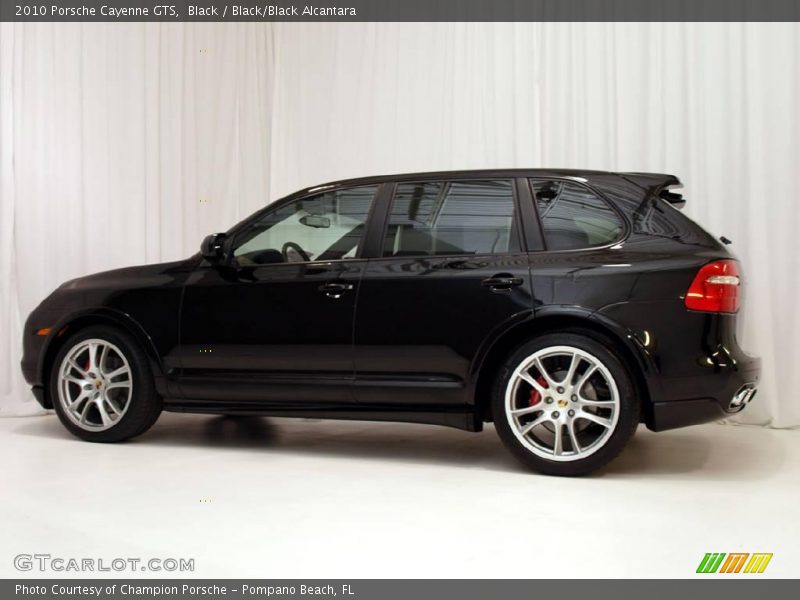 Black / Black/Black Alcantara 2010 Porsche Cayenne GTS
