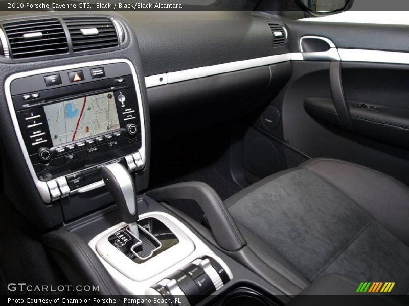 Black / Black/Black Alcantara 2010 Porsche Cayenne GTS