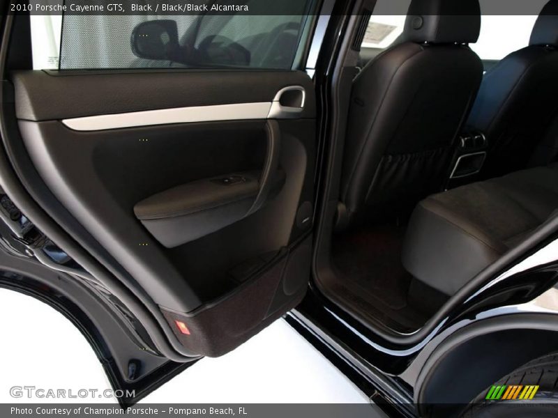 Black / Black/Black Alcantara 2010 Porsche Cayenne GTS