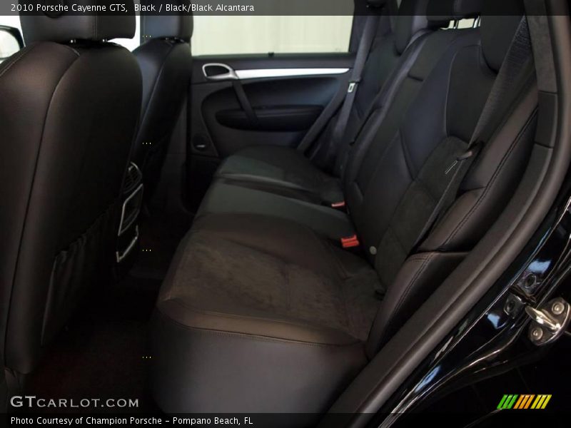 Black / Black/Black Alcantara 2010 Porsche Cayenne GTS