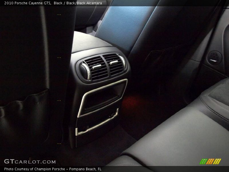Black / Black/Black Alcantara 2010 Porsche Cayenne GTS