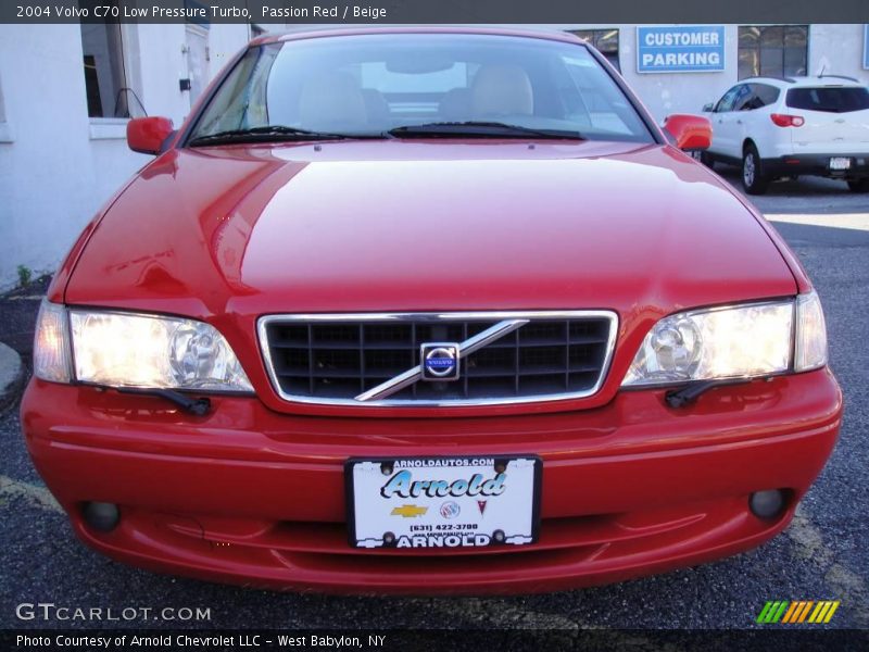 Passion Red / Beige 2004 Volvo C70 Low Pressure Turbo