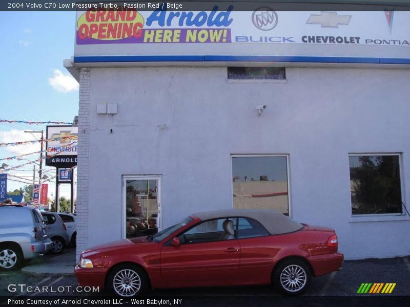 Passion Red / Beige 2004 Volvo C70 Low Pressure Turbo