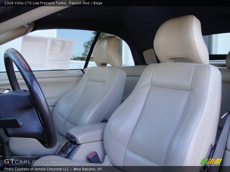 Passion Red / Beige 2004 Volvo C70 Low Pressure Turbo