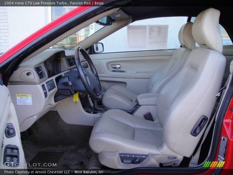 Passion Red / Beige 2004 Volvo C70 Low Pressure Turbo