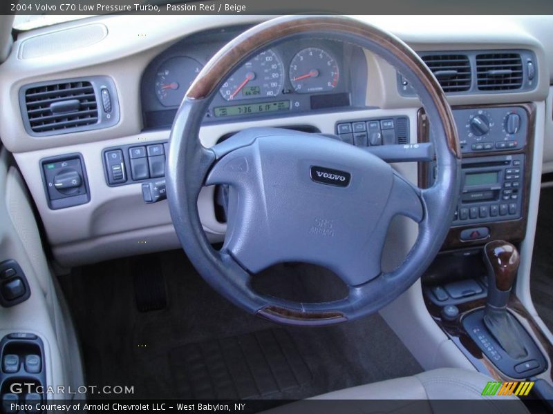 Passion Red / Beige 2004 Volvo C70 Low Pressure Turbo