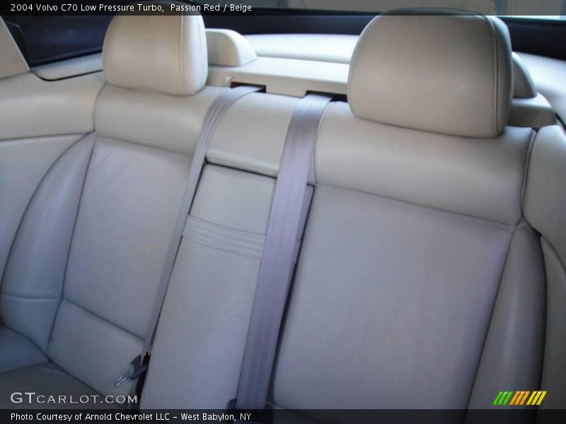 Passion Red / Beige 2004 Volvo C70 Low Pressure Turbo