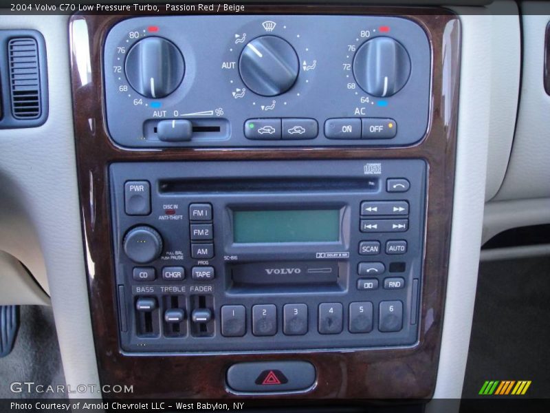 Passion Red / Beige 2004 Volvo C70 Low Pressure Turbo