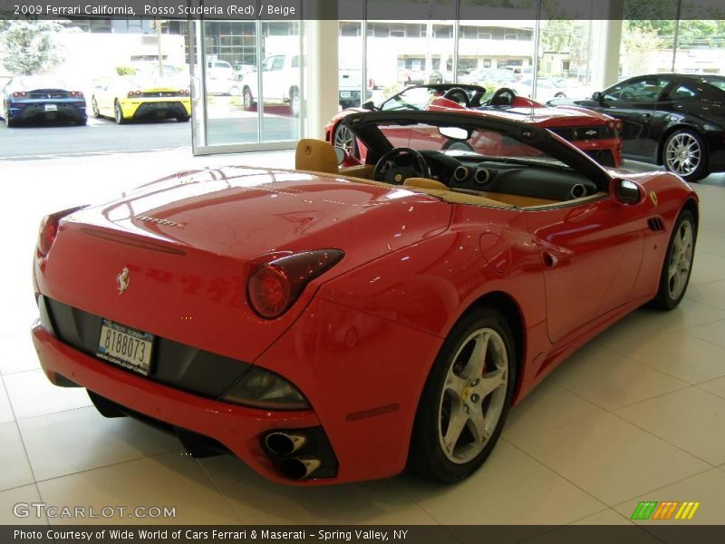 Rosso Scuderia (Red) / Beige 2009 Ferrari California
