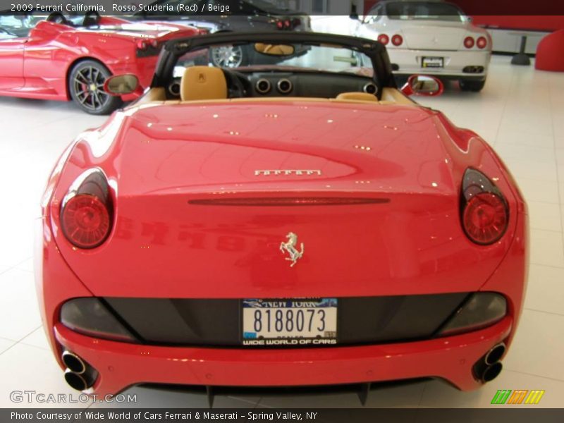 Rosso Scuderia (Red) / Beige 2009 Ferrari California