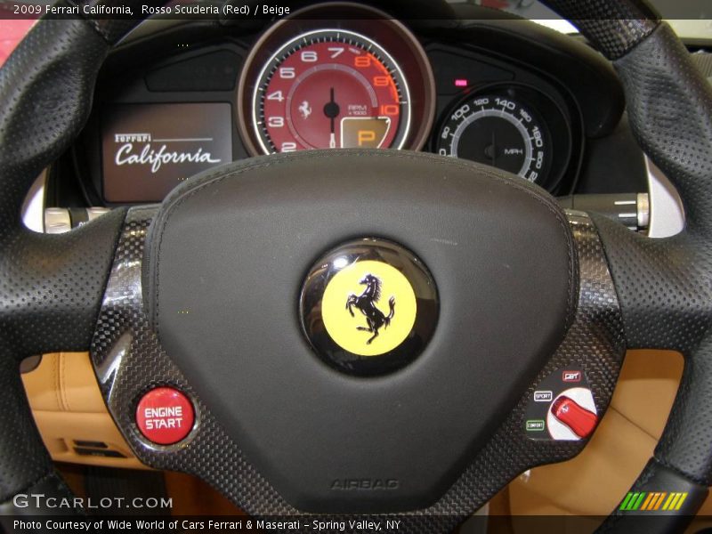  2009 California  Steering Wheel