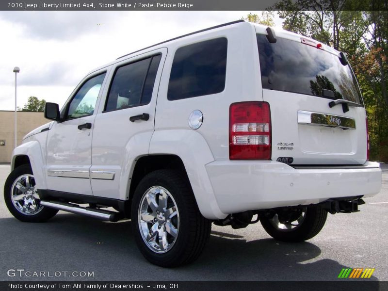 Stone White / Pastel Pebble Beige 2010 Jeep Liberty Limited 4x4