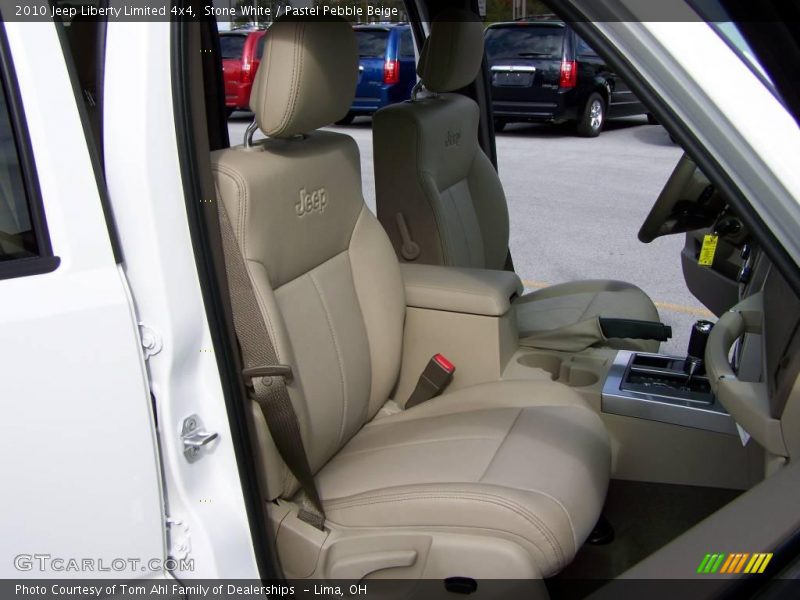 Stone White / Pastel Pebble Beige 2010 Jeep Liberty Limited 4x4