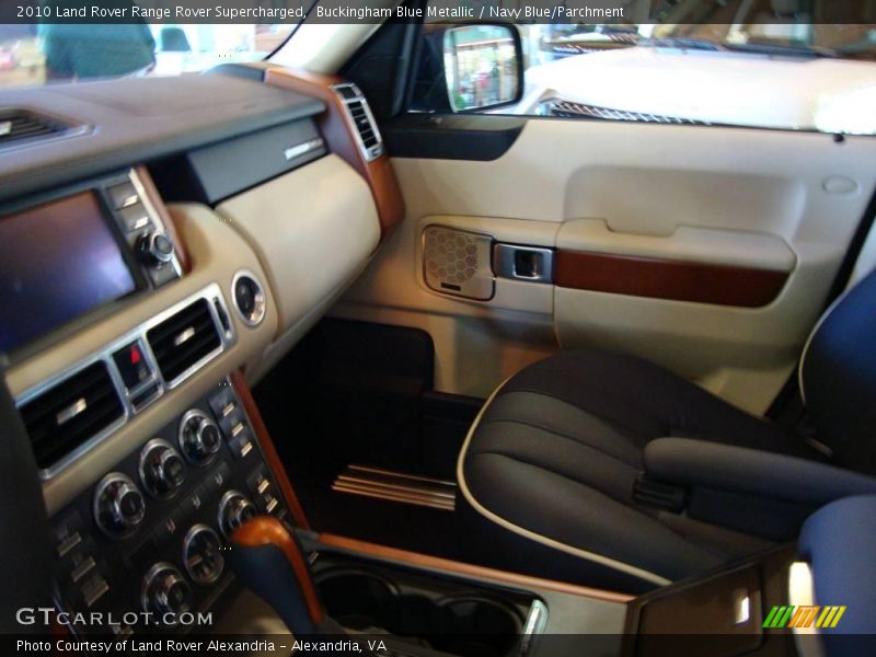 Buckingham Blue Metallic / Navy Blue/Parchment 2010 Land Rover Range Rover Supercharged