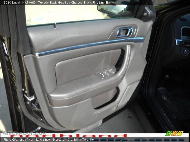 Tuxedo Black Metallic / Charcoal Black/Fine Line Ebony 2010 Lincoln MKS AWD
