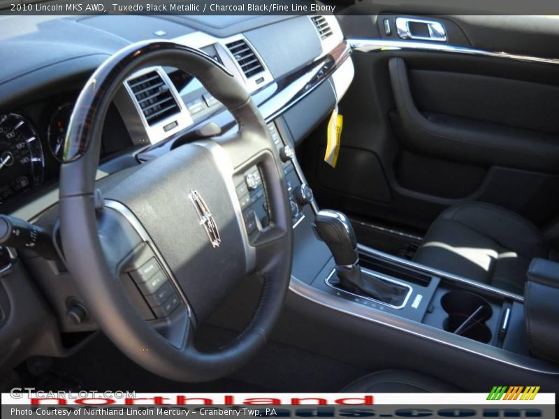 Tuxedo Black Metallic / Charcoal Black/Fine Line Ebony 2010 Lincoln MKS AWD