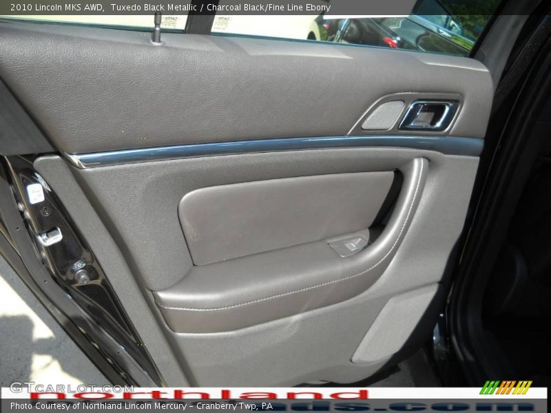 Tuxedo Black Metallic / Charcoal Black/Fine Line Ebony 2010 Lincoln MKS AWD