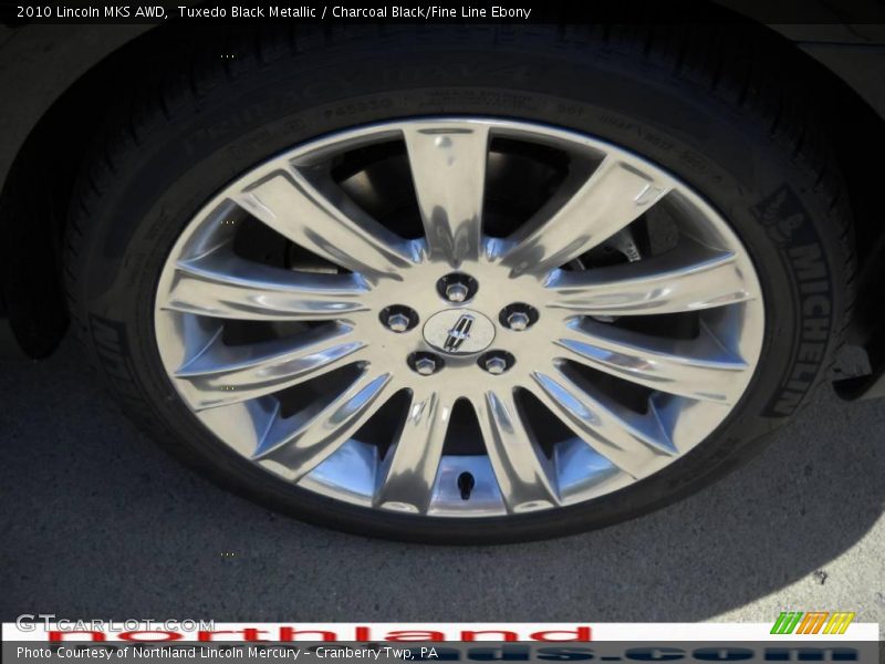 Tuxedo Black Metallic / Charcoal Black/Fine Line Ebony 2010 Lincoln MKS AWD