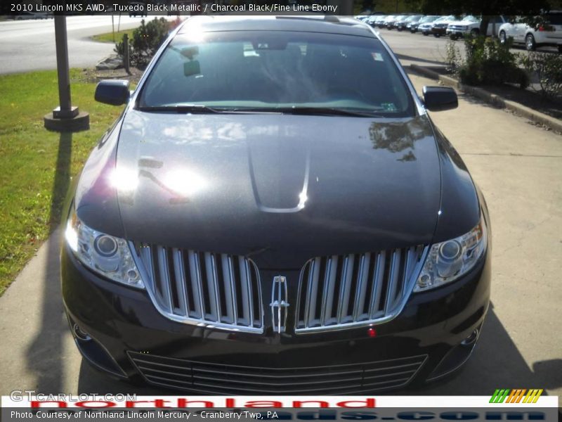 Tuxedo Black Metallic / Charcoal Black/Fine Line Ebony 2010 Lincoln MKS AWD