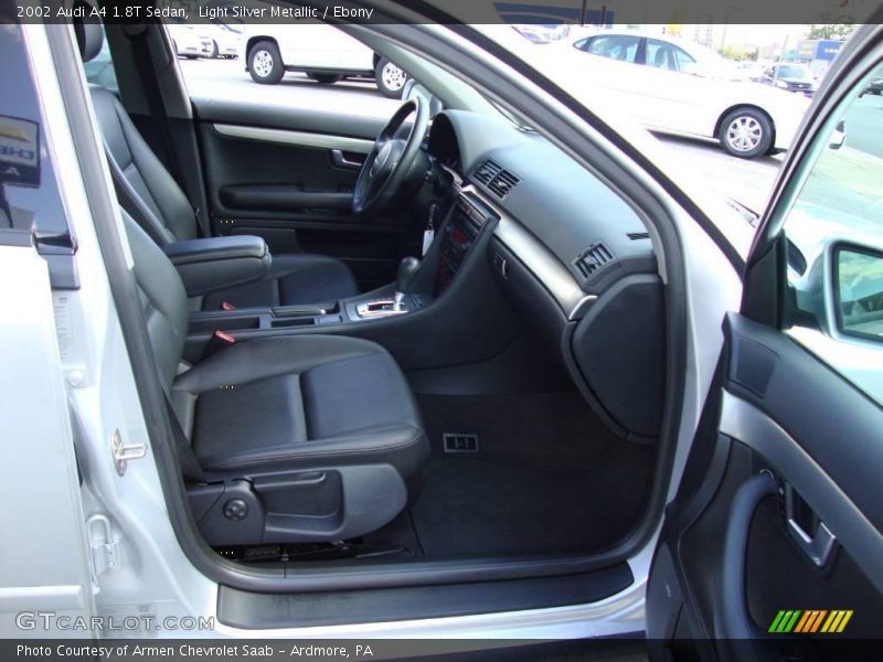 Light Silver Metallic / Ebony 2002 Audi A4 1.8T Sedan