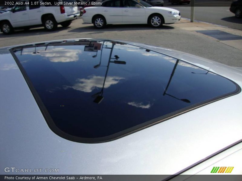 Light Silver Metallic / Ebony 2002 Audi A4 1.8T Sedan