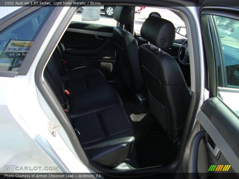 Light Silver Metallic / Ebony 2002 Audi A4 1.8T Sedan