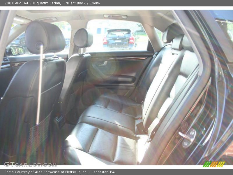 Brilliant Black / Ebony 2004 Audi A4 3.0 quattro Sedan