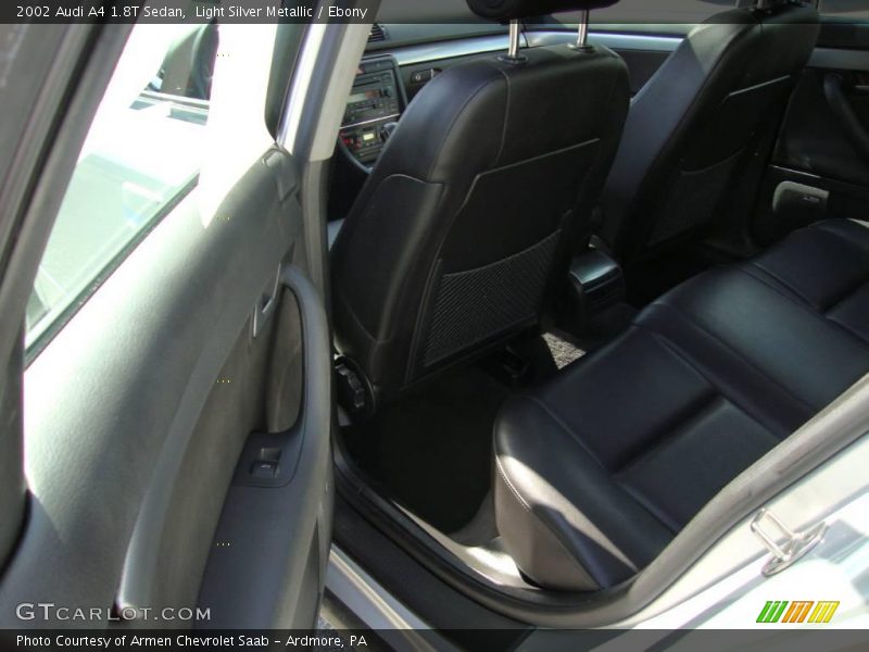 Light Silver Metallic / Ebony 2002 Audi A4 1.8T Sedan
