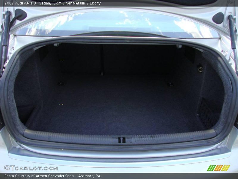 Light Silver Metallic / Ebony 2002 Audi A4 1.8T Sedan