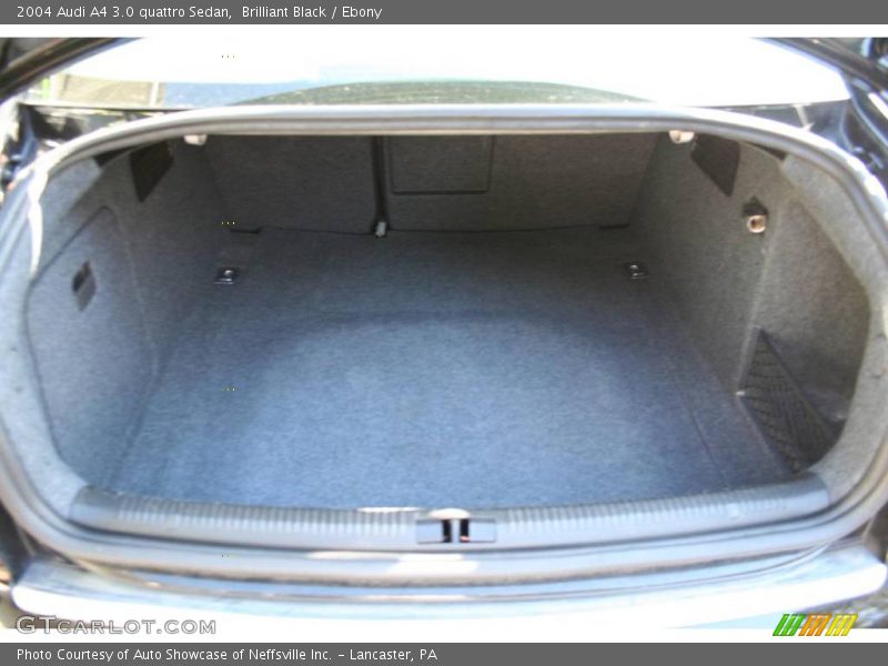 Brilliant Black / Ebony 2004 Audi A4 3.0 quattro Sedan