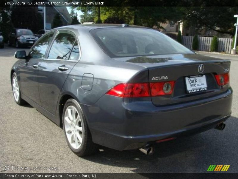 Carbon Gray Pearl / Ebony Black 2006 Acura TSX Sedan