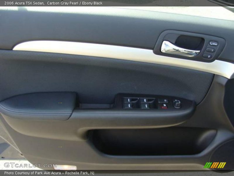 Carbon Gray Pearl / Ebony Black 2006 Acura TSX Sedan