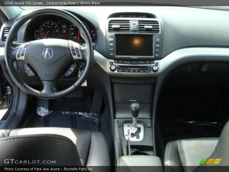 Carbon Gray Pearl / Ebony Black 2006 Acura TSX Sedan