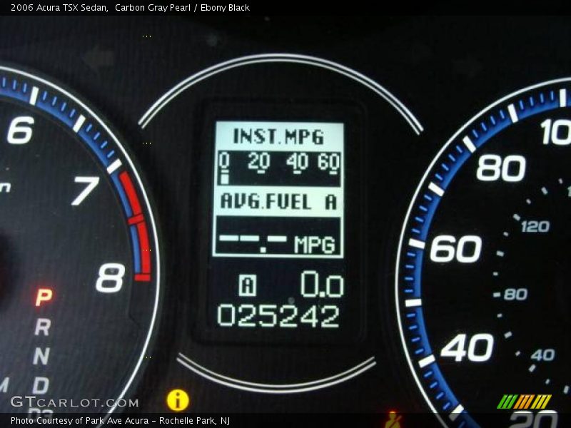 Carbon Gray Pearl / Ebony Black 2006 Acura TSX Sedan