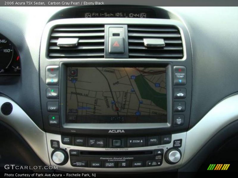 Carbon Gray Pearl / Ebony Black 2006 Acura TSX Sedan