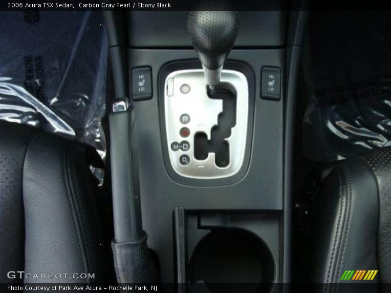 Carbon Gray Pearl / Ebony Black 2006 Acura TSX Sedan