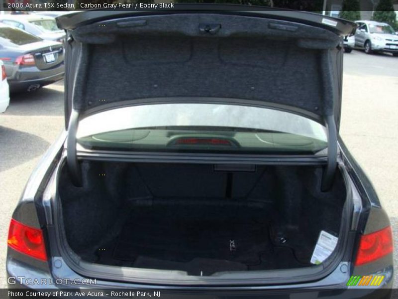 Carbon Gray Pearl / Ebony Black 2006 Acura TSX Sedan