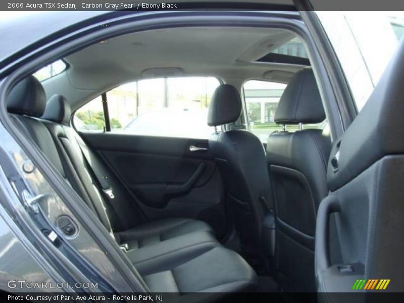 Carbon Gray Pearl / Ebony Black 2006 Acura TSX Sedan
