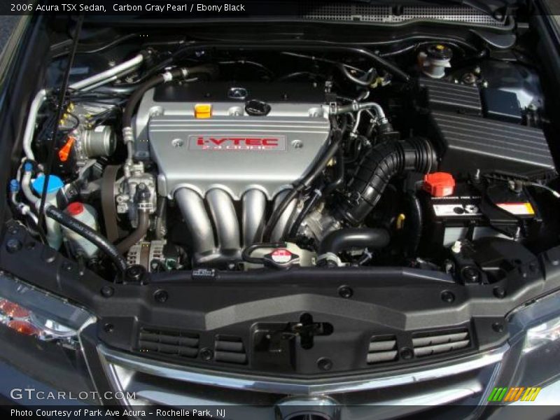 Carbon Gray Pearl / Ebony Black 2006 Acura TSX Sedan