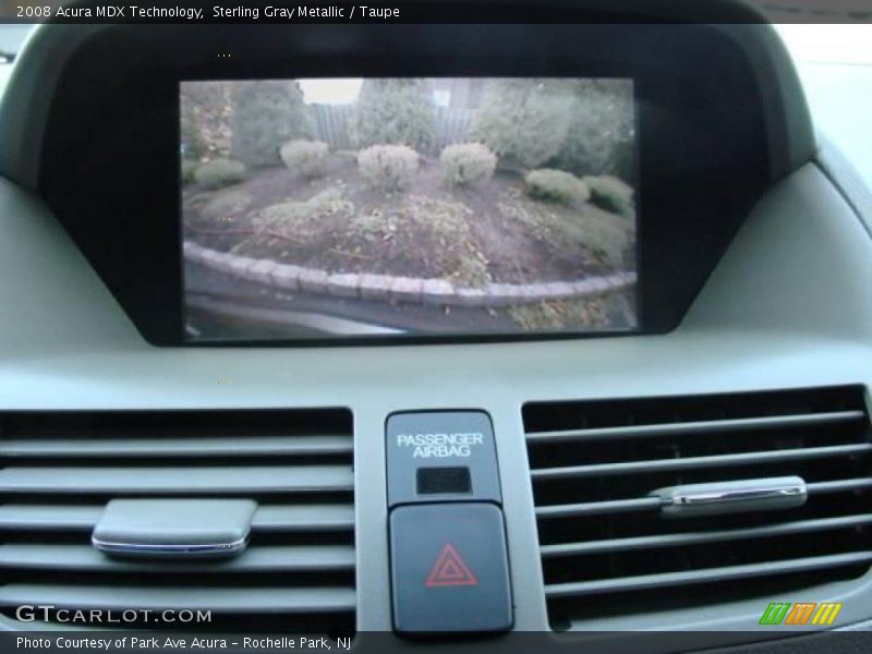 Sterling Gray Metallic / Taupe 2008 Acura MDX Technology