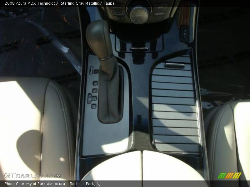 Sterling Gray Metallic / Taupe 2008 Acura MDX Technology