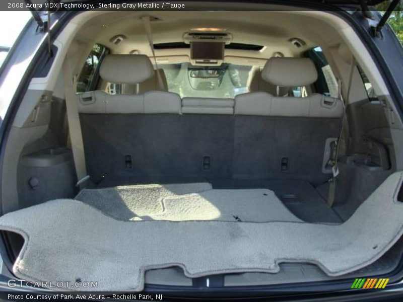Sterling Gray Metallic / Taupe 2008 Acura MDX Technology