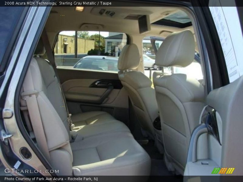 Sterling Gray Metallic / Taupe 2008 Acura MDX Technology