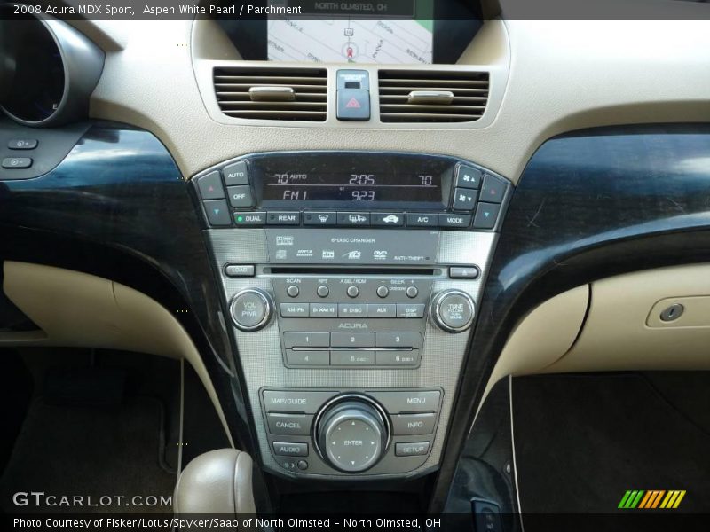 Aspen White Pearl / Parchment 2008 Acura MDX Sport