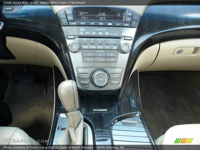 Aspen White Pearl / Parchment 2008 Acura MDX Sport