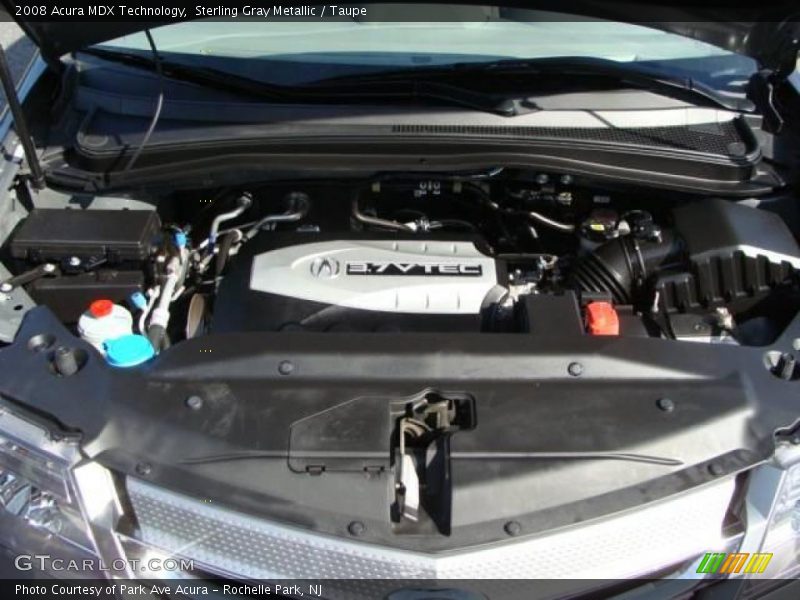 Sterling Gray Metallic / Taupe 2008 Acura MDX Technology